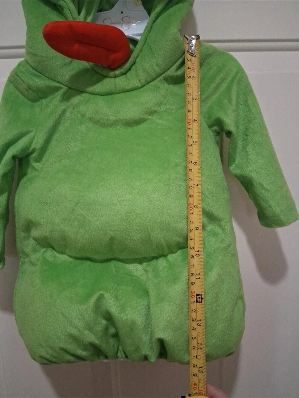 Vintage Ghostbusters Slime Baby Quilted One Piece Halloween Costume,Size6-9month